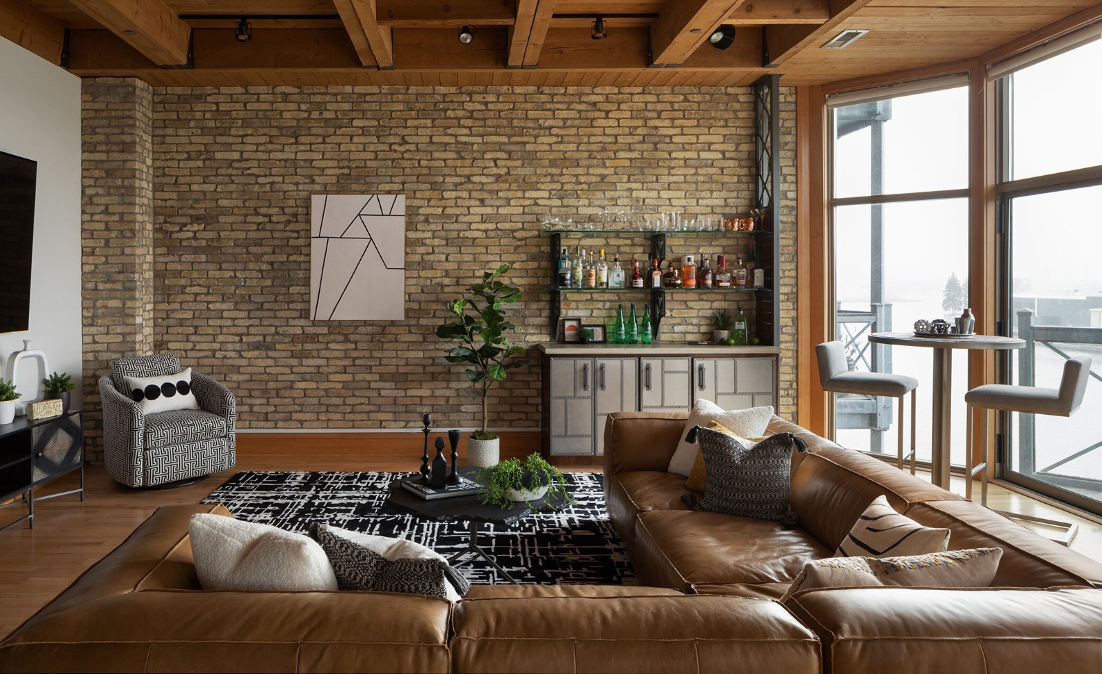 Rustic interior theme